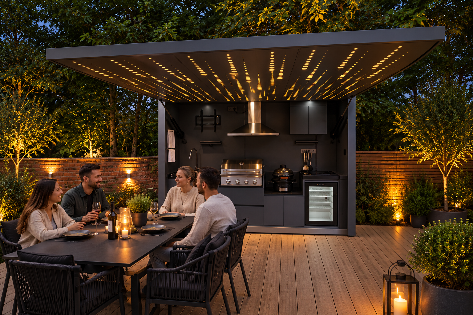 Party Kitchen configuration preview